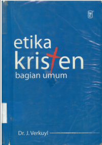 Image of Etika Kristen Bagian Umum