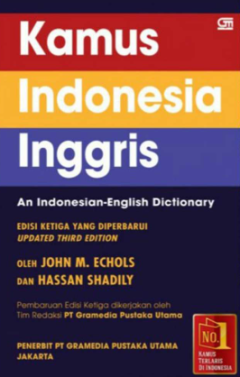 Sampul Kamus Indonesia - Inggris