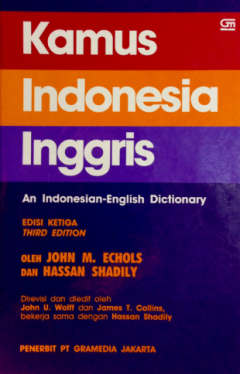 Sampul Kamus Indonesia - Inggris