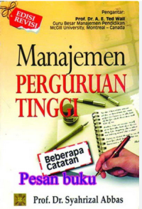 Manajemen Perguruan Tinggi