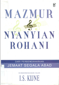 Mazmur Nyanyian Rohani: Dari Perbendaharaan Jemaat Segala Abad
