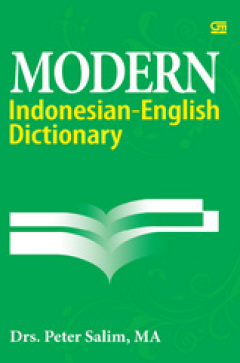 Sampul Modern Indonesian-English Dictionary