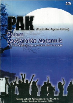 Sampul PAK-Pendidikan Agama Kristen Dalam Masyarakat Majemuk