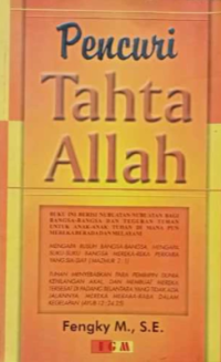 Sampul Pencuri Tahta Allah