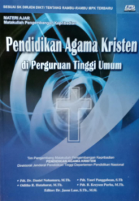 Sampul Pendidikan Agama Kristen Di Perguruan Tinggi Umum