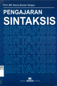 Image of Pengajaran Sintaksis