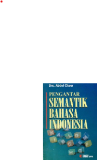 Pengantar Semantik Bahasa Indonesia