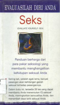 Seks: Evaluasi Diri Anda