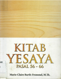 Tafsiran Alkitab: Kitab Yesaya Pasal 56-66