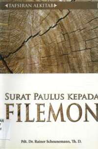 Sampul Tafsiran Alkitab: Surat Paulus Kepada Filemon