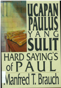 Ucapan Paulus Yang Sulit (Hard Saying's of Paul)